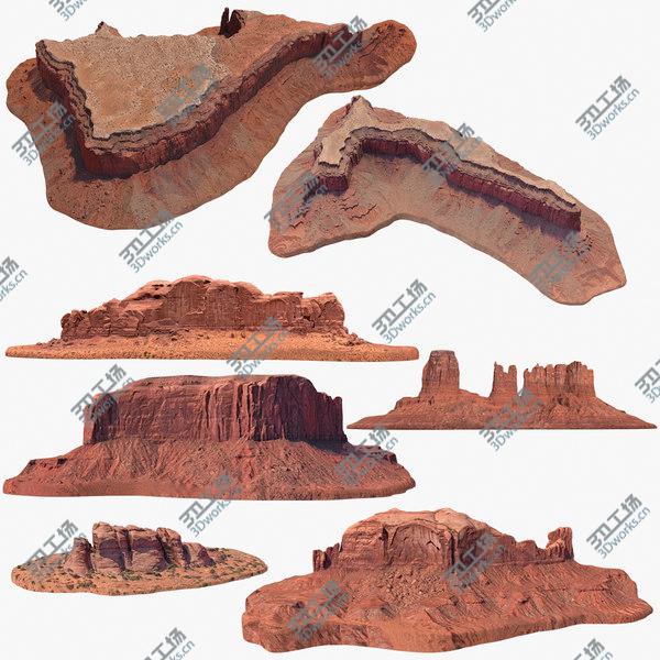 images/goods_img/20210312/Sandstone Butte Pack 2 3D model/1.jpg